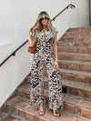 Chiara Printed Jumpsuit - Stitch And Feather
