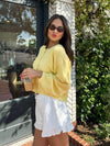 Anora Button Down Sweater - Stitch And Feather