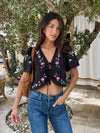Easy Pick Embroidered Top