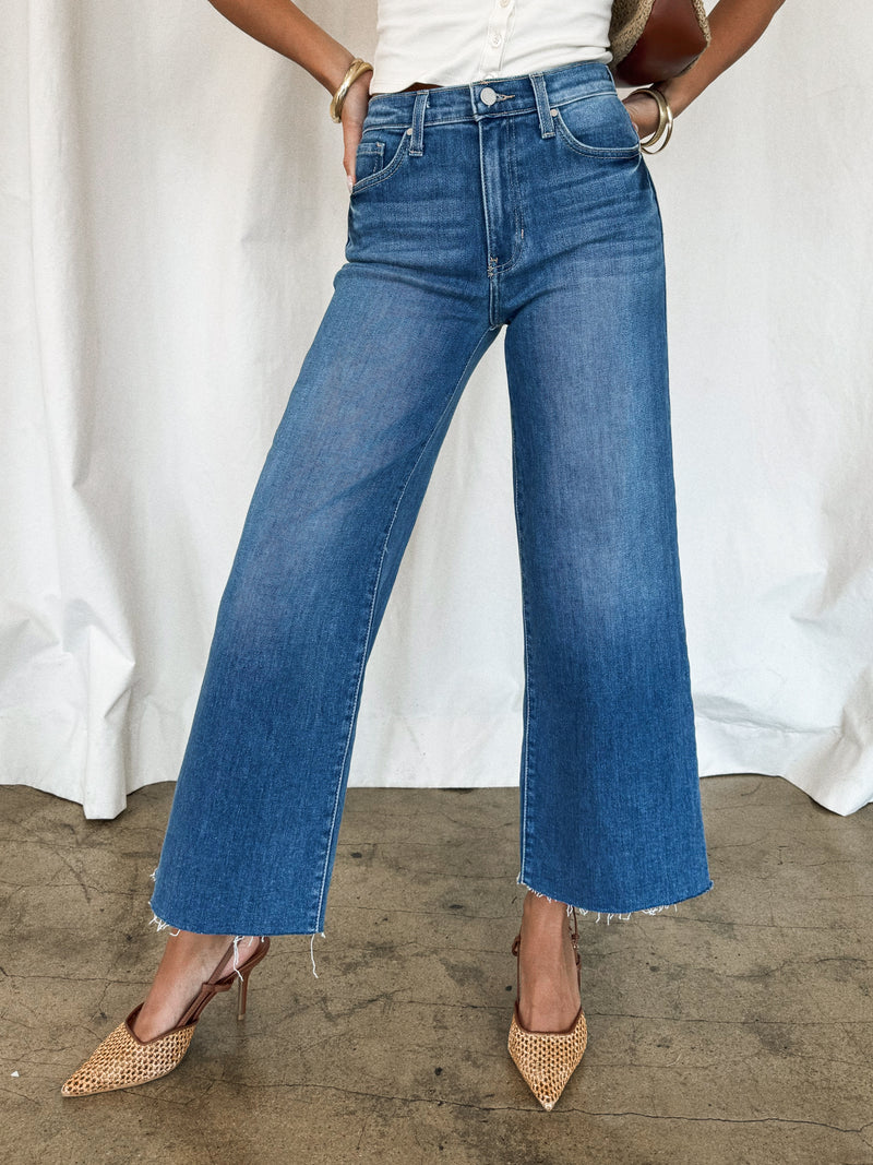 Rewind Wide Leg Jeans - Stitch And Feather