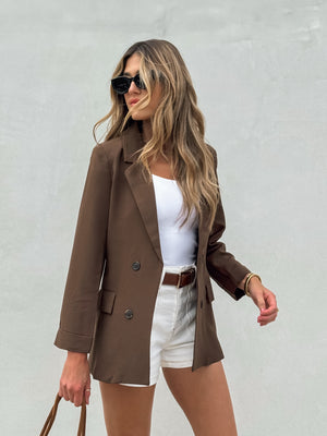 Down The Line Blazer - Stitch And Feather