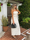 Gemini Lace Midi Skirt - Stitch And Feather