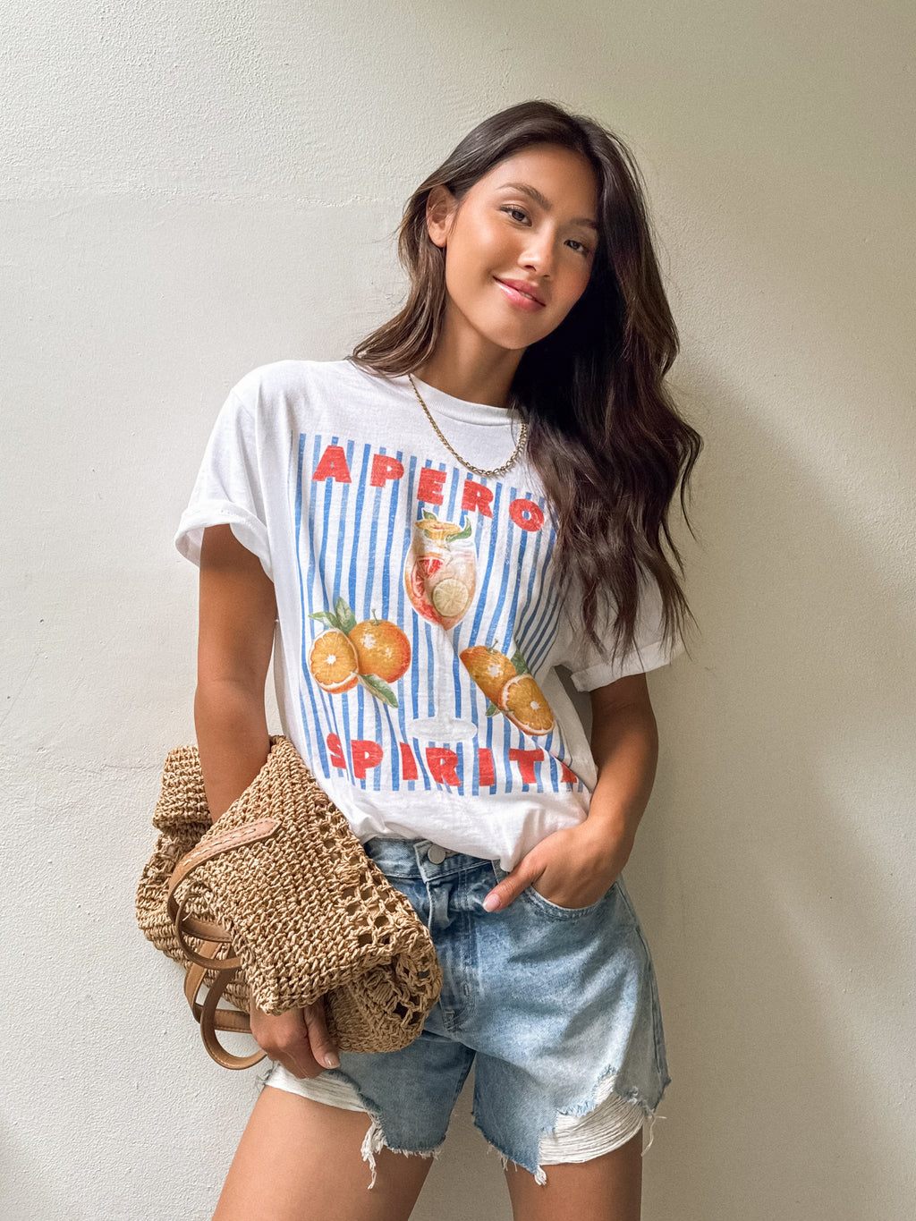 Aperol Spritz Tee - Stitch And Feather