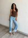 Cait Scoop Neck Tank - Stitch And Feather