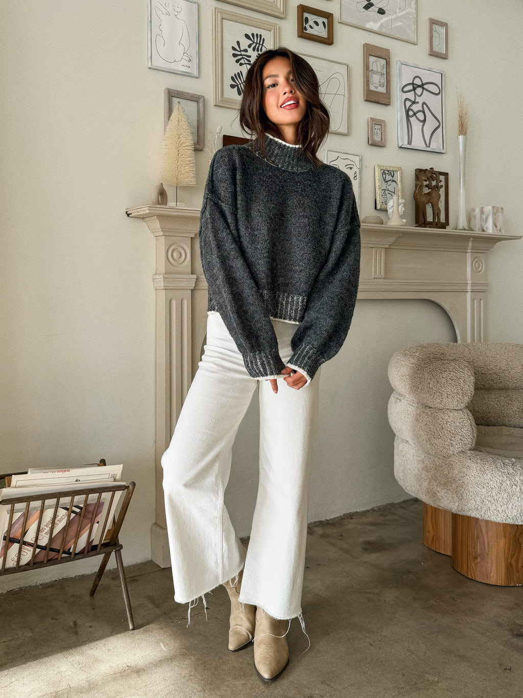 Midnight Skies Knit Sweater