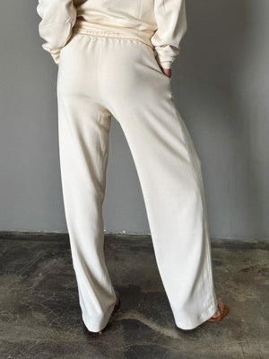 Lena Sweatpants in Cream - Stitch And Feather