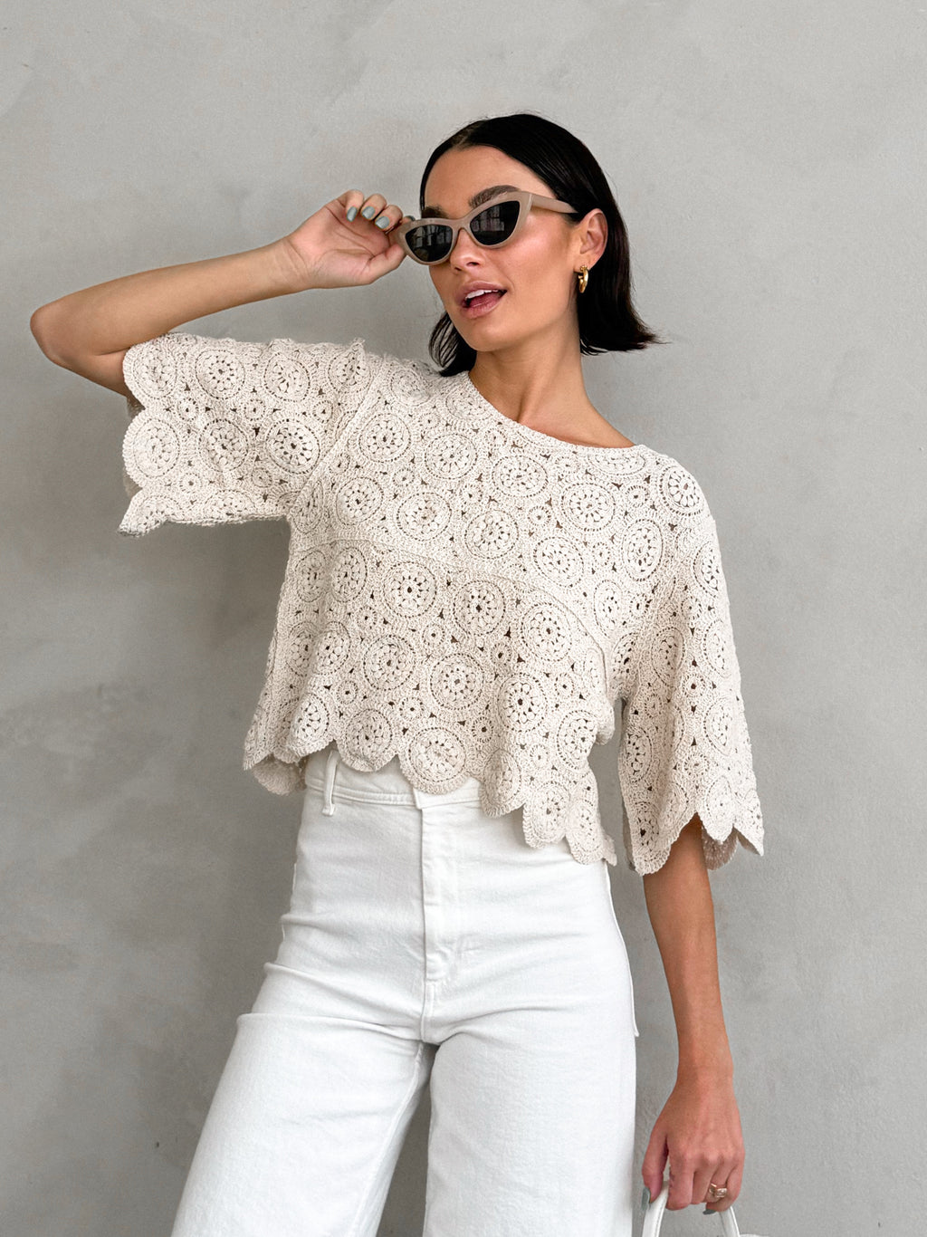 Kenia Crochet Top - Stitch And Feather