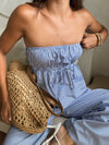 Riviera Stripe Tube Top - Stitch And Feather