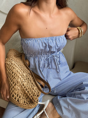 Riviera Stripe Tube Top - Stitch And Feather
