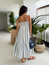 Costa Azul Stripe Dress - Stitch And Feather