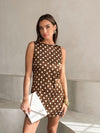 Bernadette Polka Dot Mini Dress