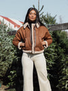 Aster Faux Shearling Jacket - Final Sale - Stitch And Feather