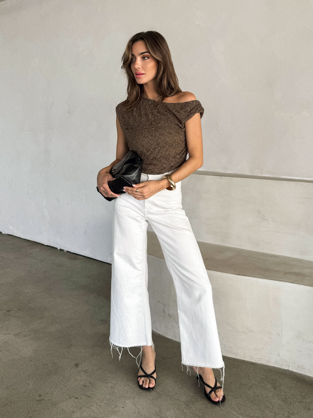 Olessia One Shoulder Top