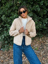 Fireside Quilted Jacket in Oat - Stitch And Feather