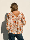 Fall is Calling Floral Blouse - Stitch And Feather