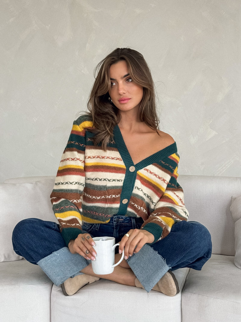 Ollie Stripe Knit Sweater