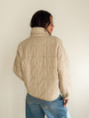 Campfire Quilted Puffer Jacket in Khaki