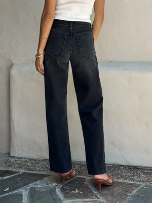 Serene Straight Leg Jeans - Stitch And Feather