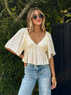 Meadow Muse Flutter Blouse - Stitch And Feather