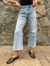 Front Row Barrel Jeans - Stitch And Feather