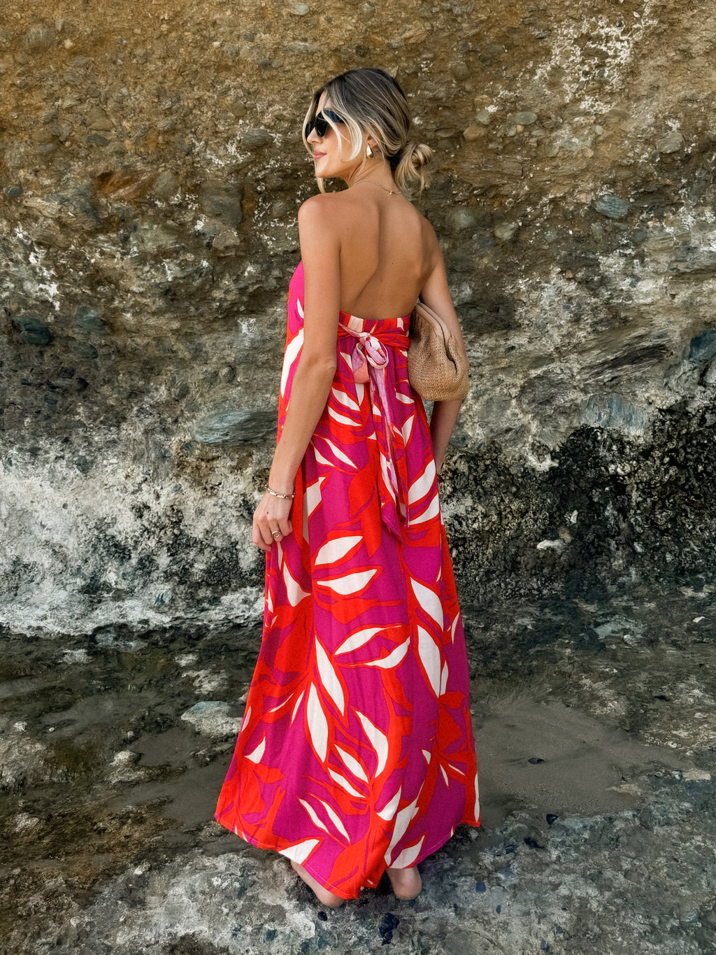 Sao Paulo Floral Maxi Dress - Stitch And Feather