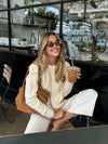 Sabelle Knit Sweater in Yellow - Stitch And Feather