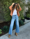 Carson Suede Jacket in Camel - Stitch And Feather