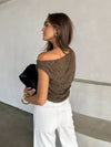 Olessia One Shoulder Top