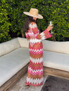 Villa Crochet Maxi Dress - Stitch And Feather