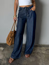 Midtown Drawstring Denim Pants