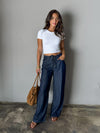 Midtown Drawstring Denim Pants