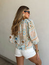 Marisol Patchwork Blouse - Stitch And Feather