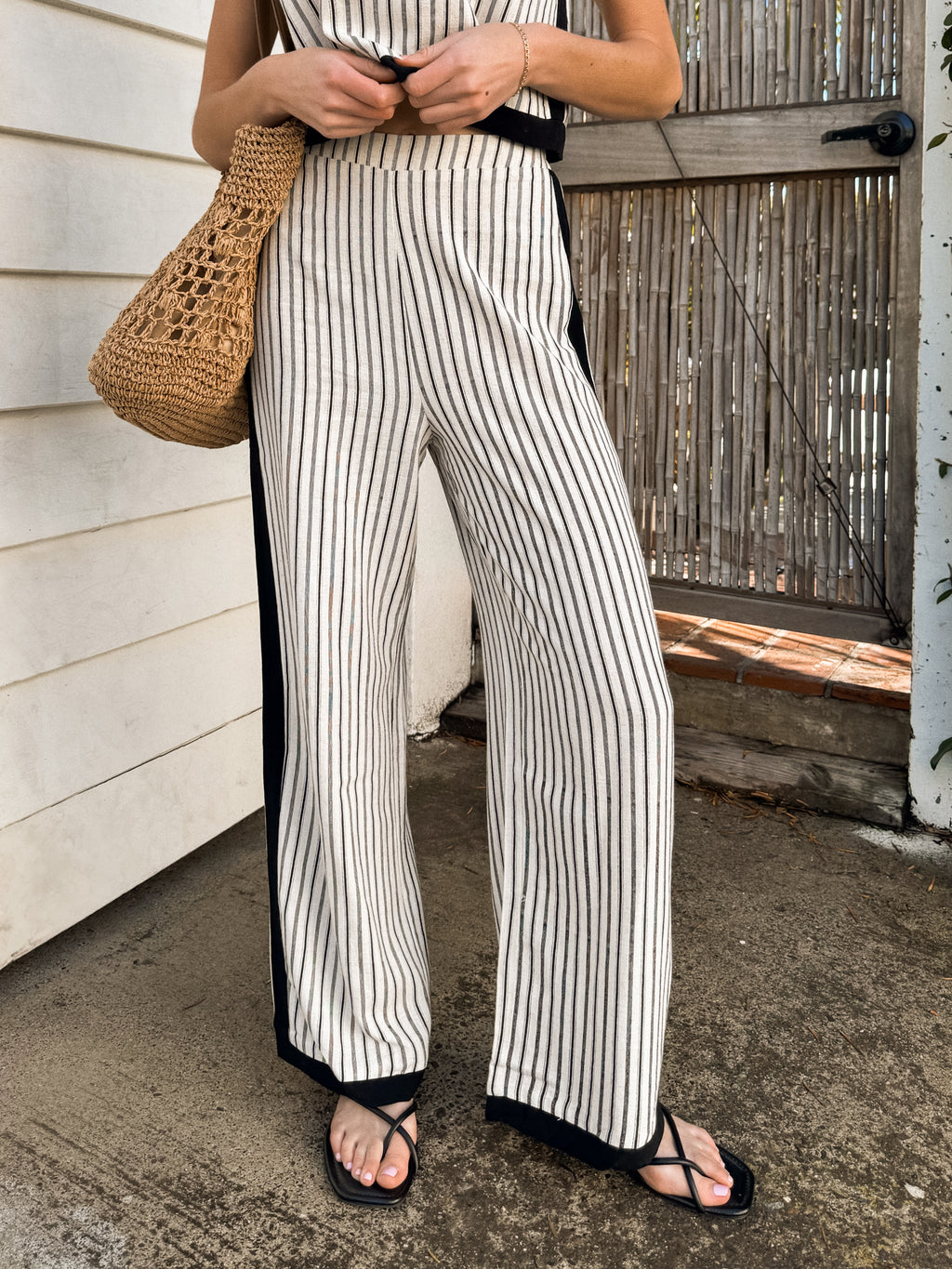 Maile Linen Pants - Stitch And Feather