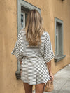 Montauk Stripe Romper - Stitch And Feather