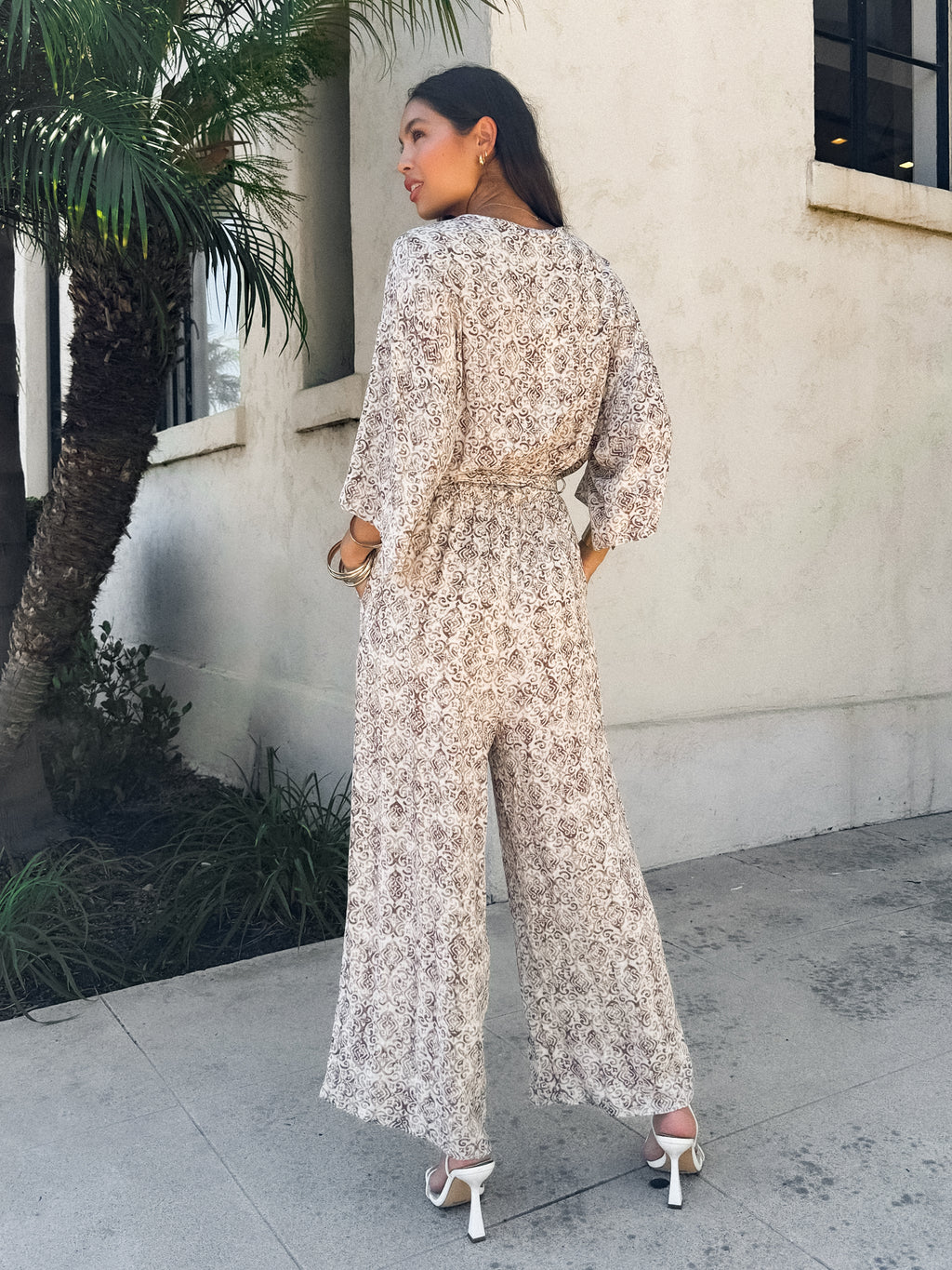 Borrowed Time Paisley Jumpsuit - Stitch And Feather