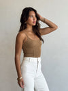 It List Ribbed Bodysuit - Stitch And Feather