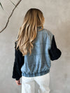 Kisses in the Mist Quilted Jacket in Black - Stitch And Feather