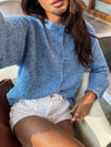 Melody Button Down Sweater - Stitch And Feather