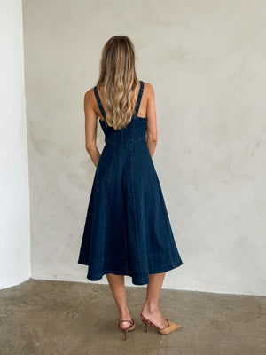 Noah Denim Midi Dress