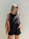 Leyannah Gauze Shorts - Stitch And Feather