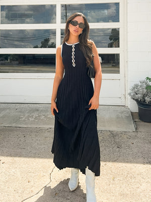 Carla Ribbed Maxi Dress - Stitch And Feather