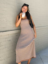 Coconut Delight Knit Maxi Dress - Stitch And Feather