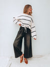 Nalai Drawstring Pants in Charcoal - Stitch And Feather