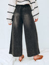 Nalai Drawstring Pants in Charcoal - Stitch And Feather