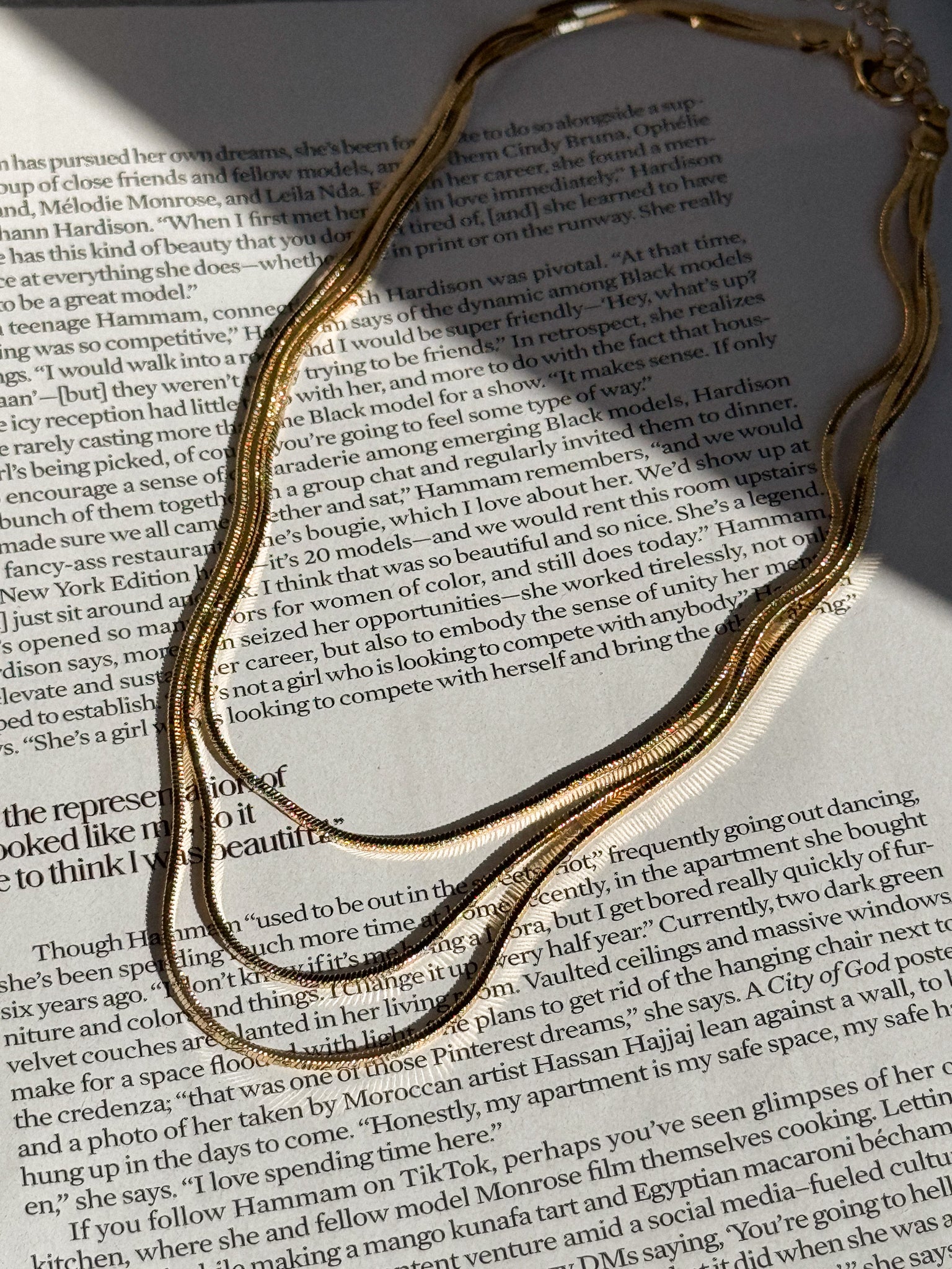 Shop Double Layer Herringbone Chain Necklace - Trendy Styles – Dazzledvenus