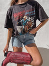 Midwest Cowboy Rodeo Graphic Tee - Stitch And Feather