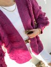 Dragon Fruit Knit Cardigan - Final Sale - Stitch And Feather