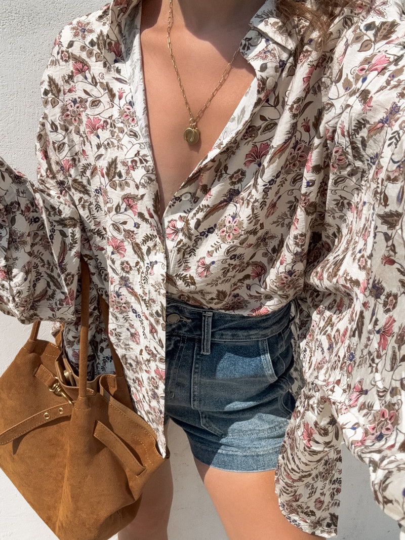 Vineyard Paisley Button Down