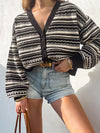 Cookie Crumble Stripe Knit Sweater - Stitch And Feather