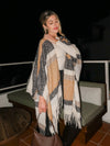 Fireside Stripe Fringe Kimono - Stitch And Feather